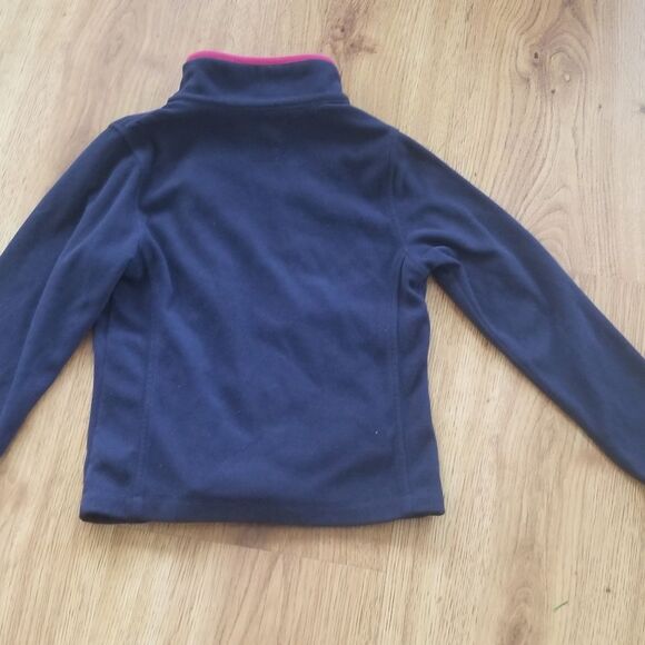 Nautica 10 12  M youth girl fleece zip up warm - Picture 3 of 4